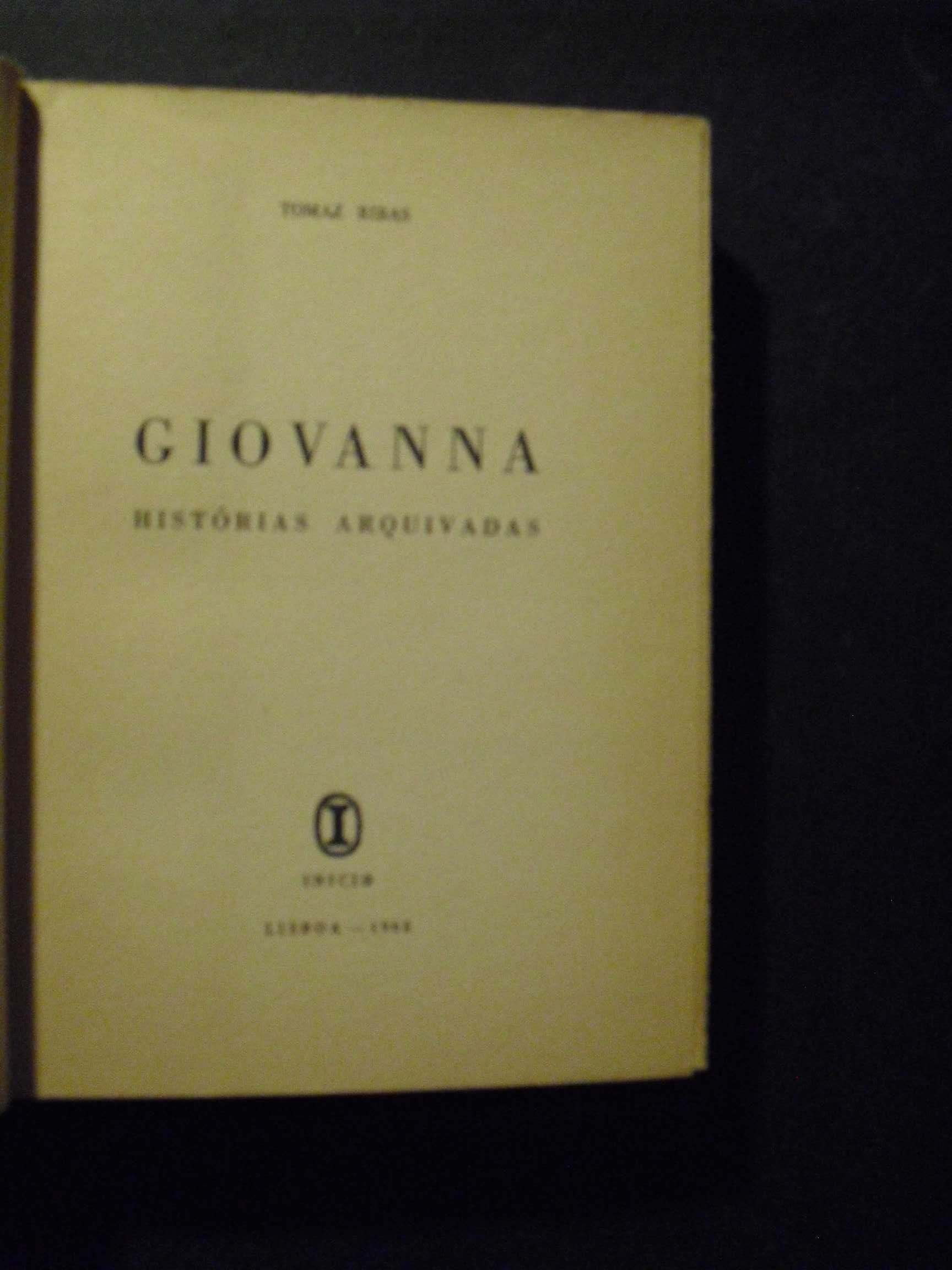 Ribas (Tomaz);Giovanna,Histórias Arquivadas;