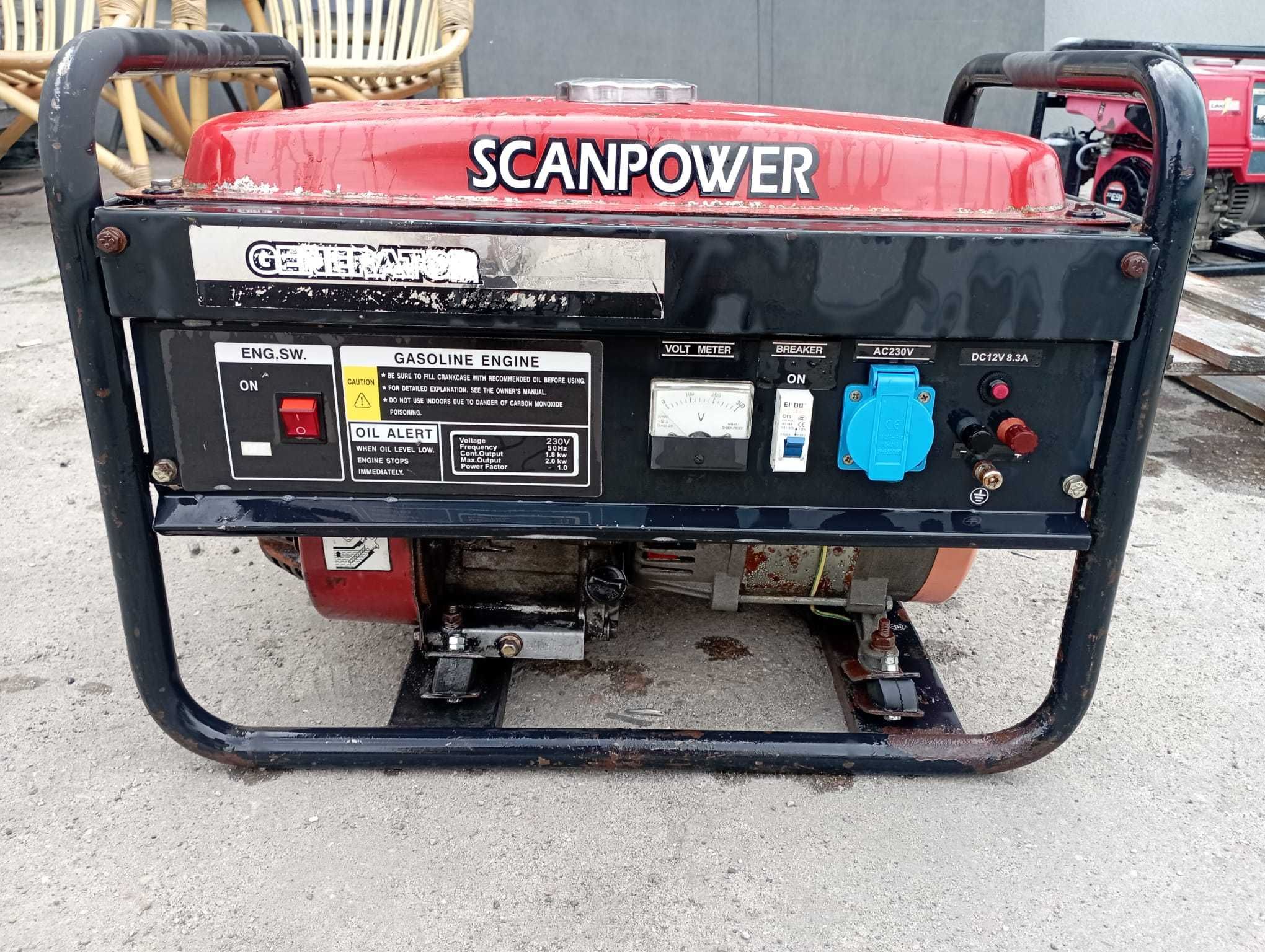 agregat prądotwórczy Scanpower 1,8 kW