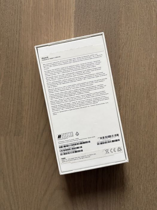  Iphone 15 zielony 128Gb komplet pudełko 86% Bateria Gliwice Bez Rat