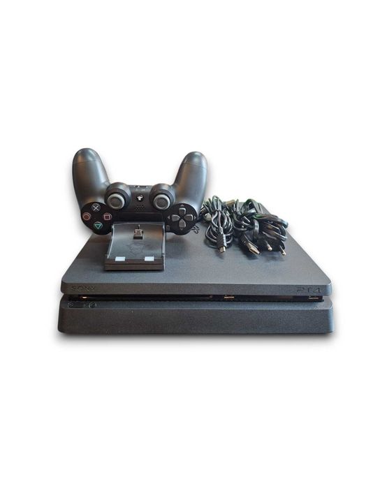 Konsola Sony PlayStation 4 Slim 500GB + Pad + Ładowarka do padów
