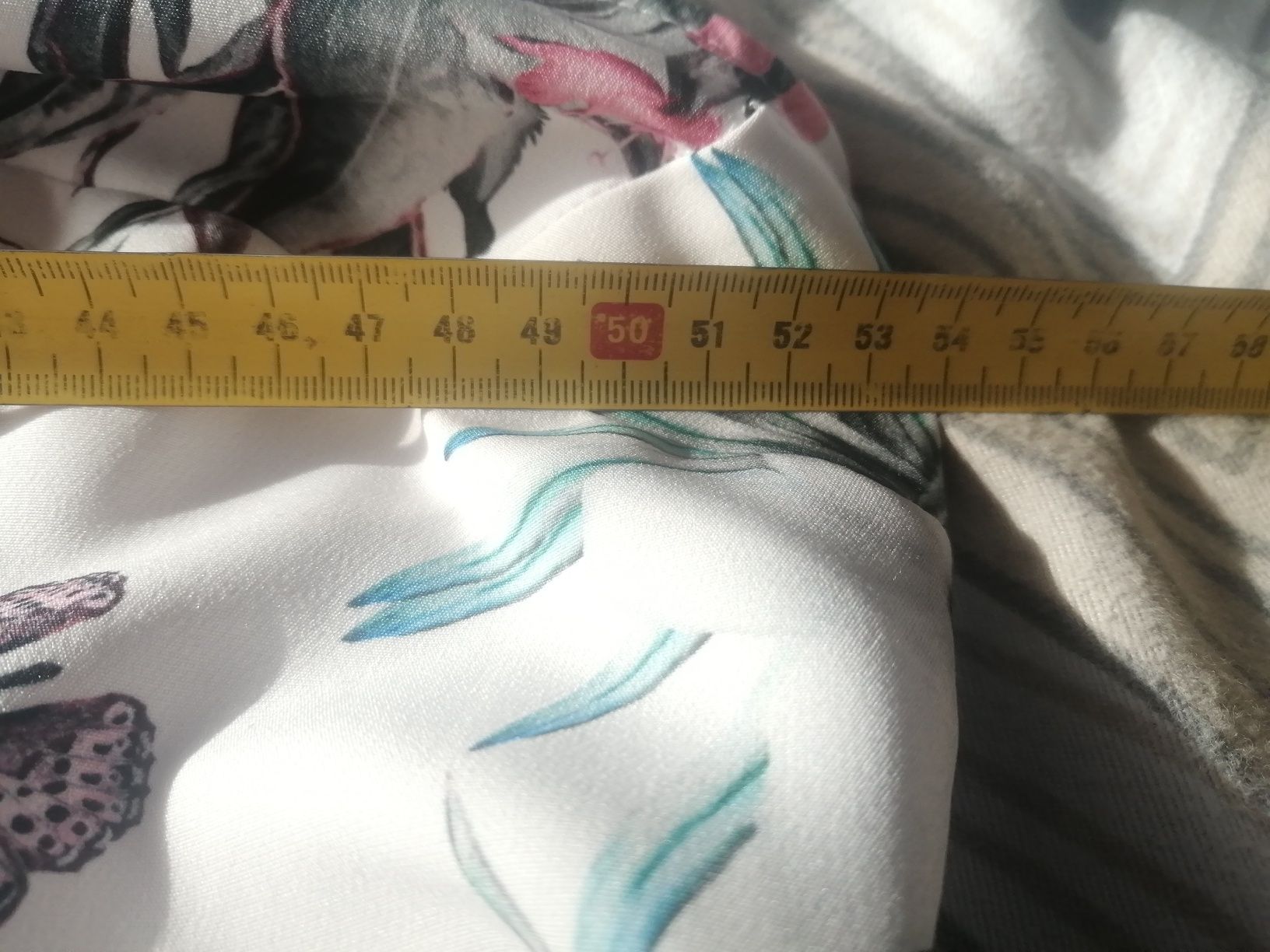 Sukienka Elegancka kwiaty wesele komunia 44 46