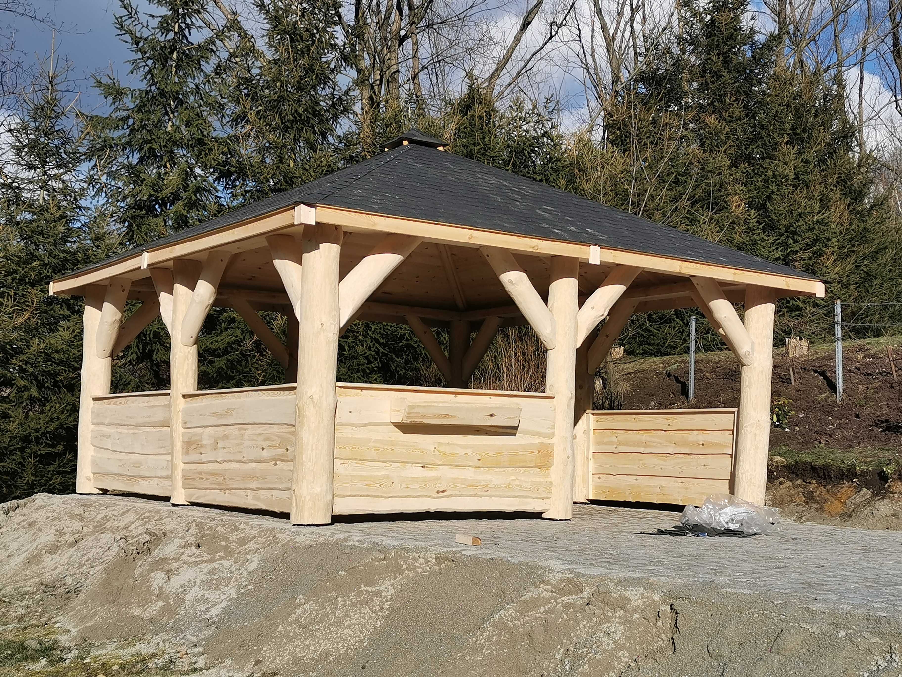 Altana altanka altany z GRUBYCH BALI DUŻE- PRODUCENT!