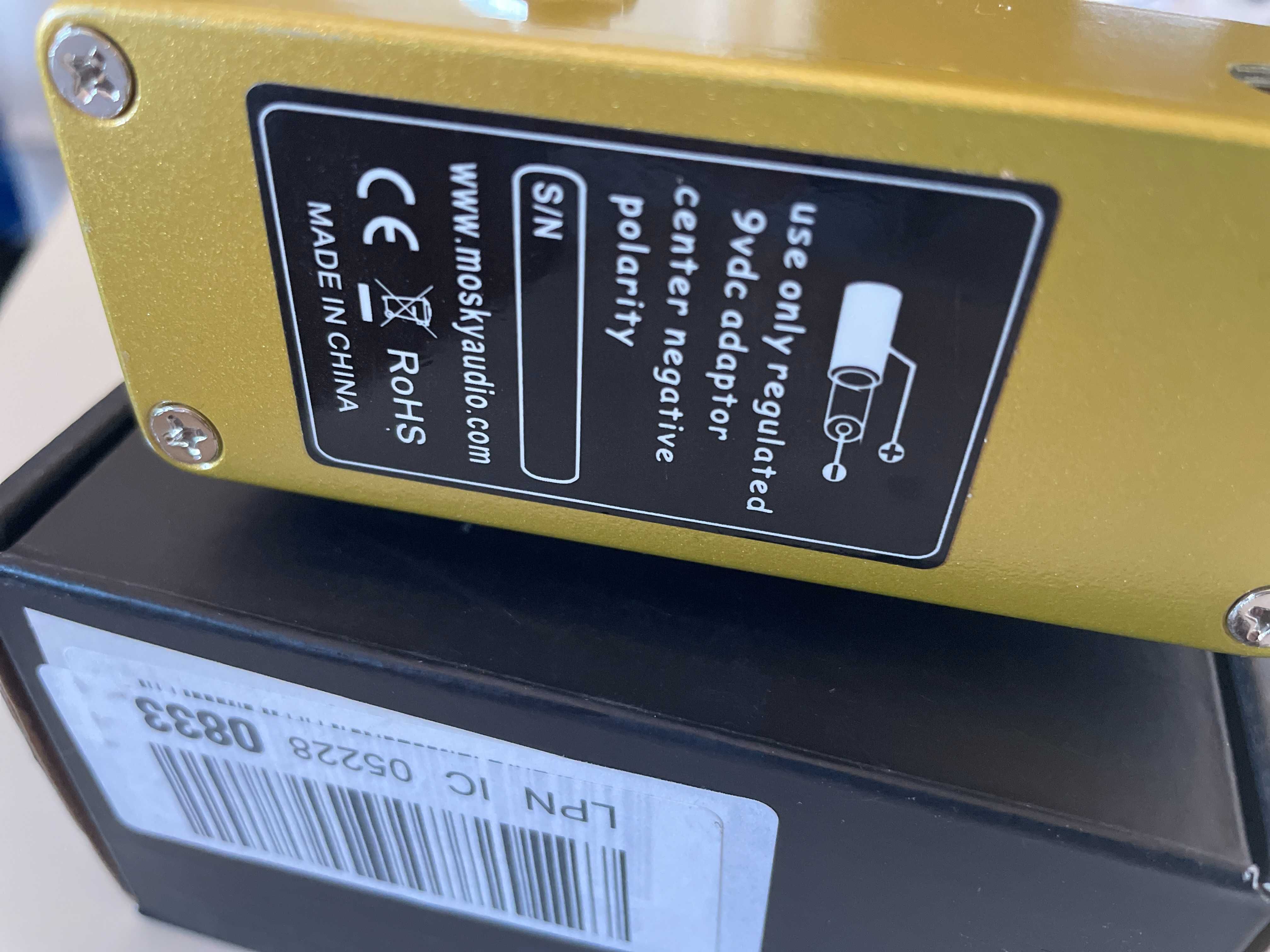 Pedal Golden Horse Mosky novo