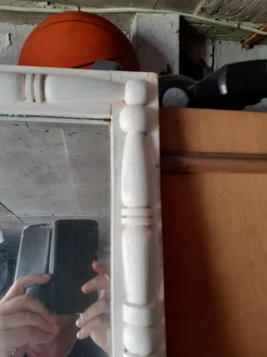 Piękne lustro z prl