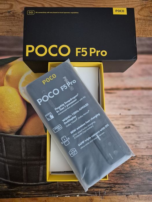Poco f 5pro 12/256 black