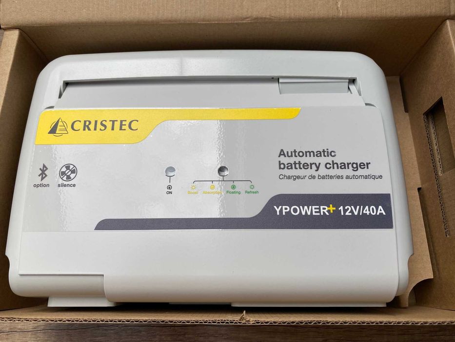 Cristec YPOWER+ Ładowarka 12V 40A 4 wyjścia ładowania