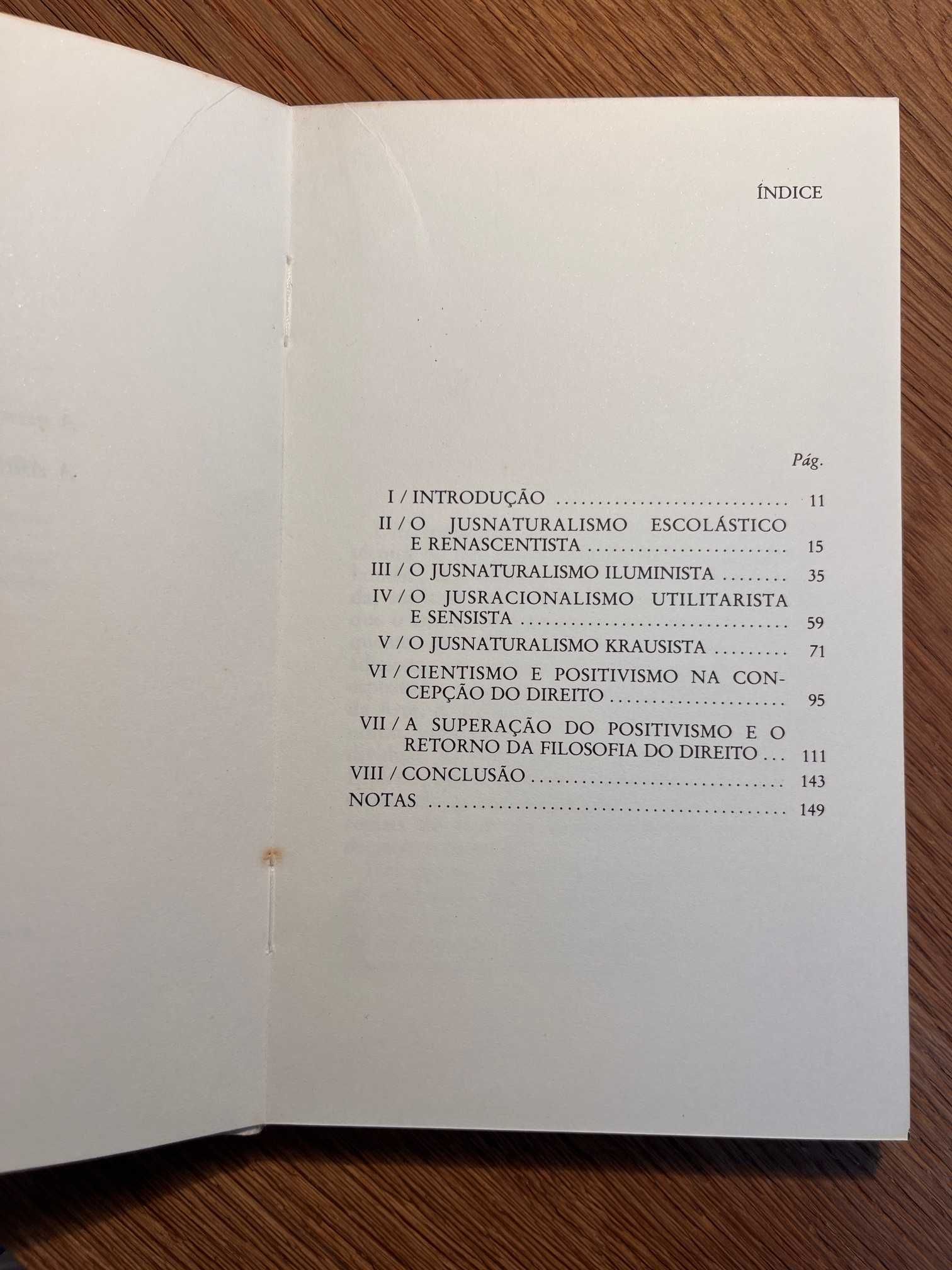 O pensamento filosófico-jurídico português (A. Braz Teixeira)