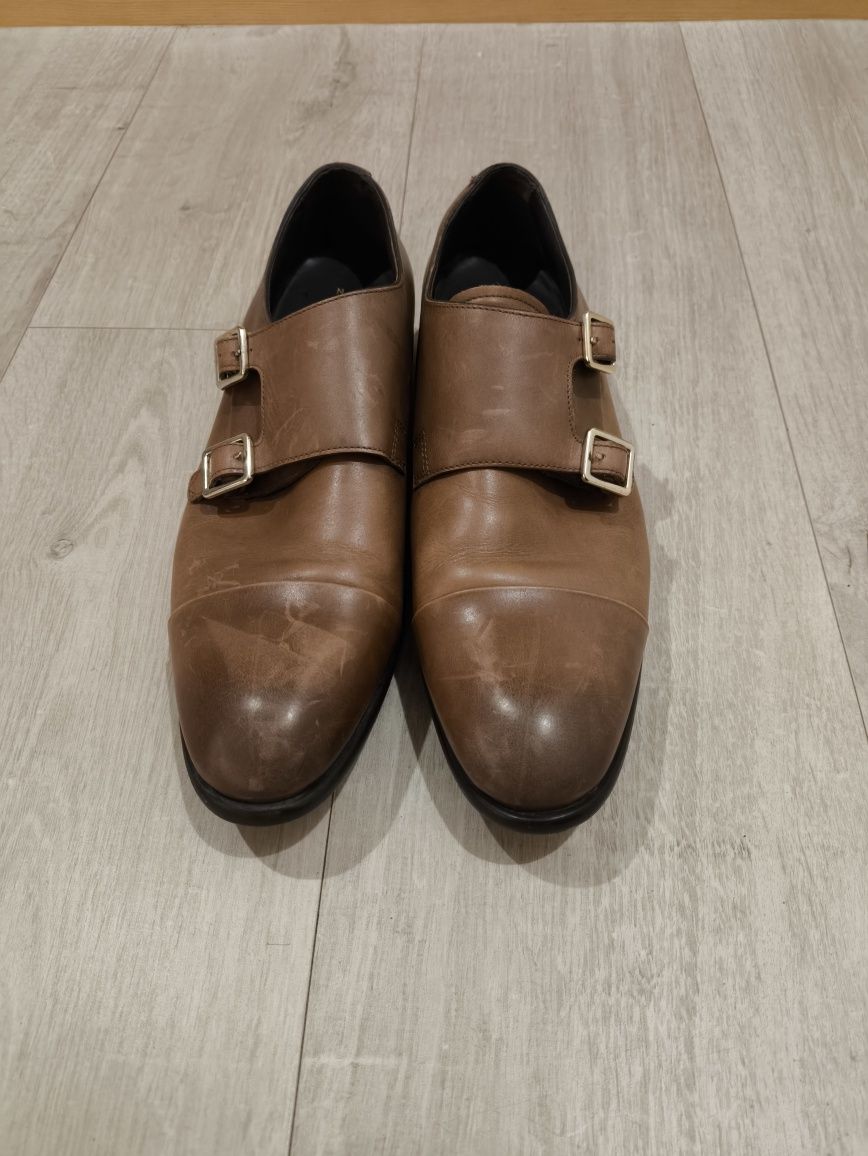 Monki brązowe Zara Man 44