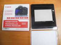 Protetor de tela LCD novo vidro óptico para Canon 6D/60D/ 600D