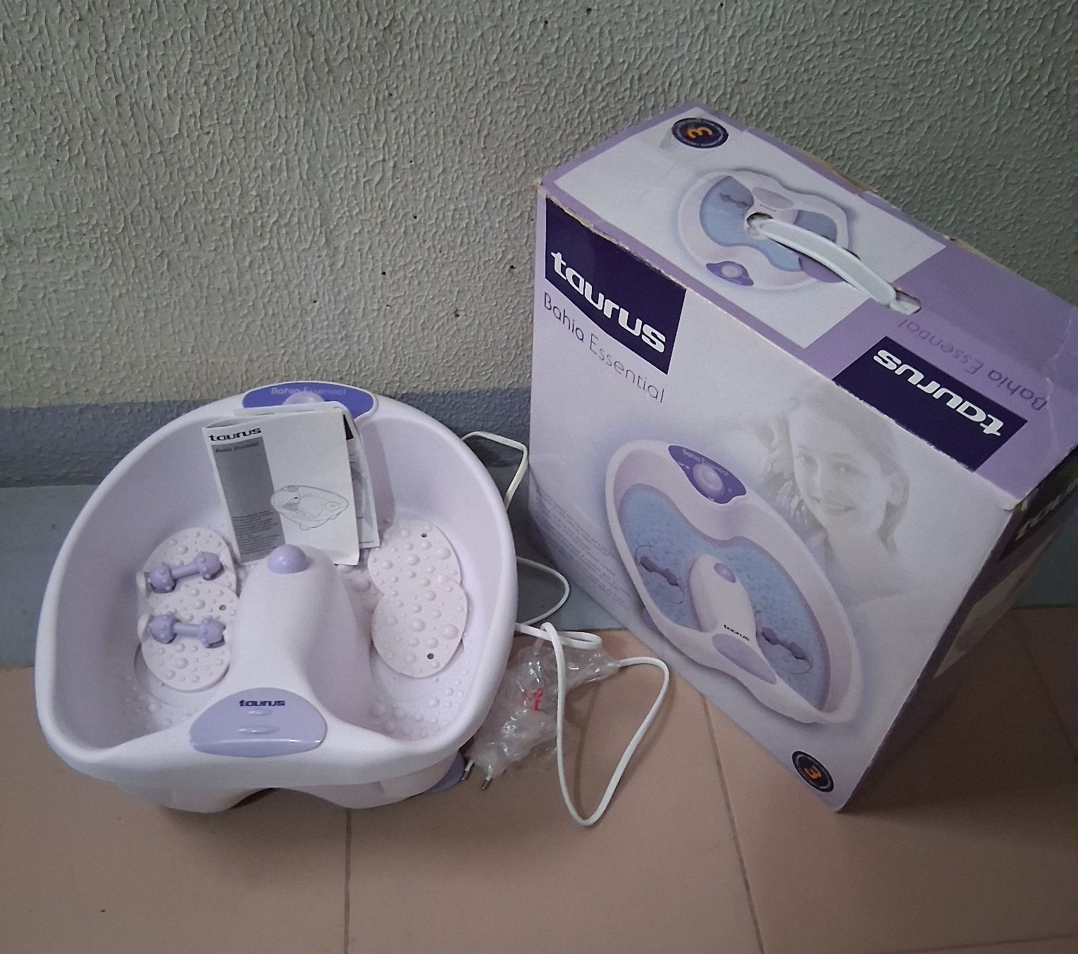 Massajador de Pés - Taurus Bahia Essential - NOVO