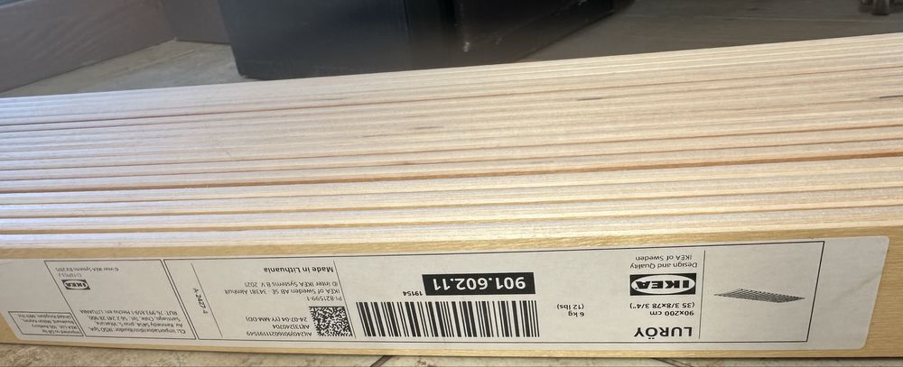 Ikea spod łóżka Luroy 90x200cm