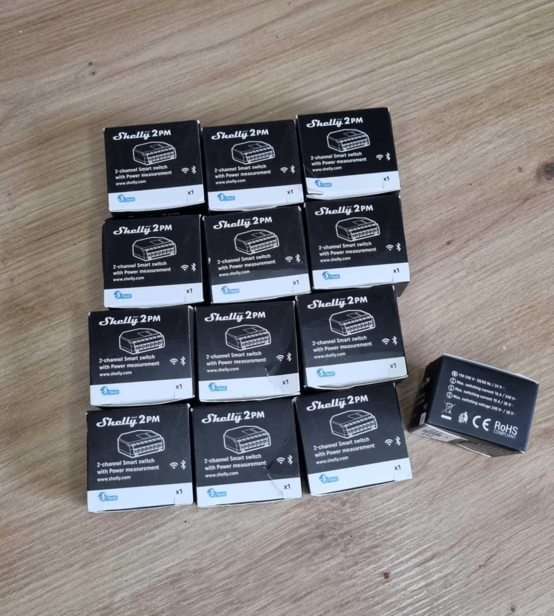 Shelly 2PM gen 3 inteligentny sterownik oświetlenia wifi