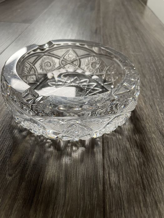 Popielniczka kryształowa