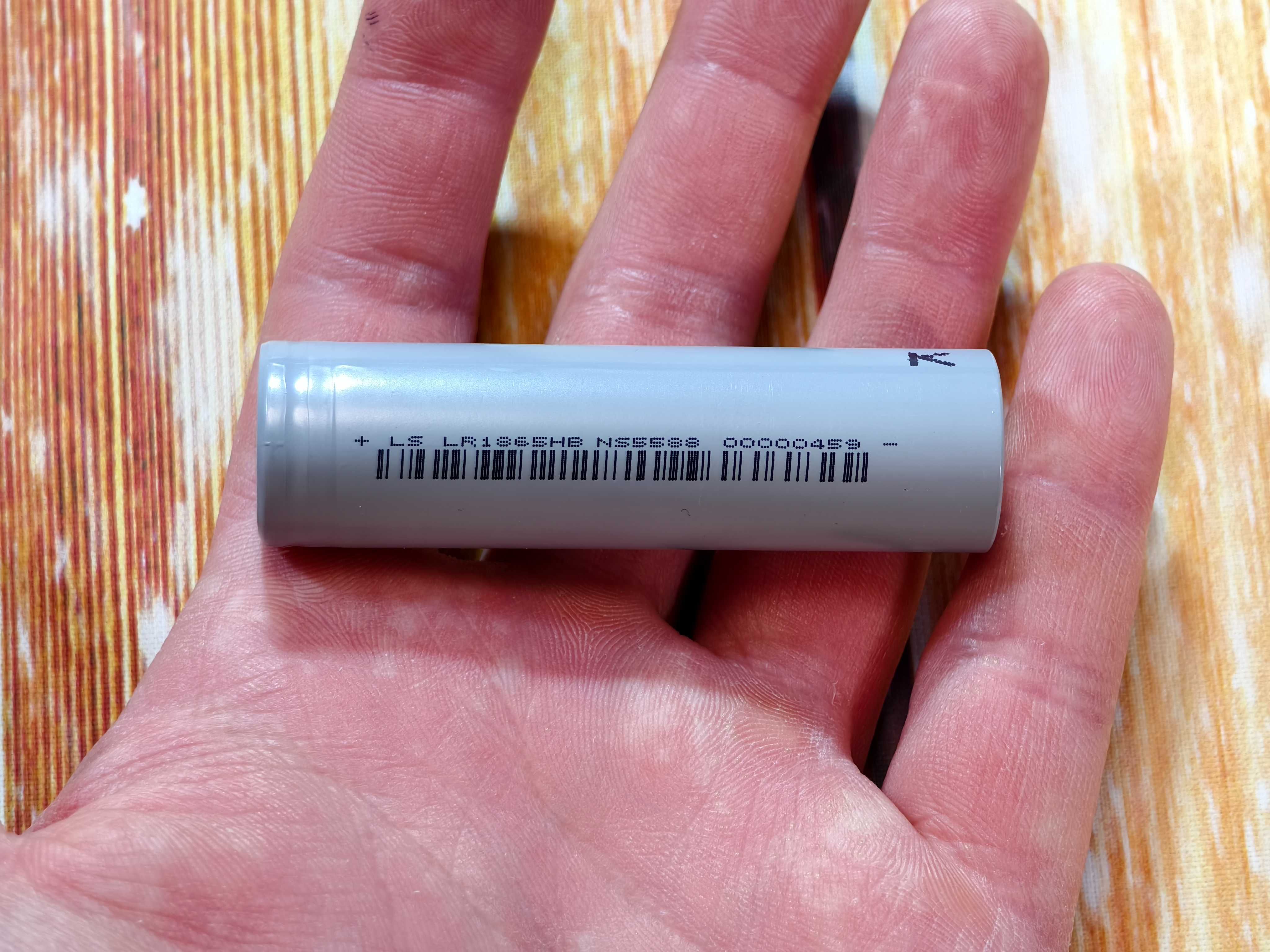 Акумулятори 18650 Lishen LR1865HB 3400Mah 12А, батарейка, аккумулятор