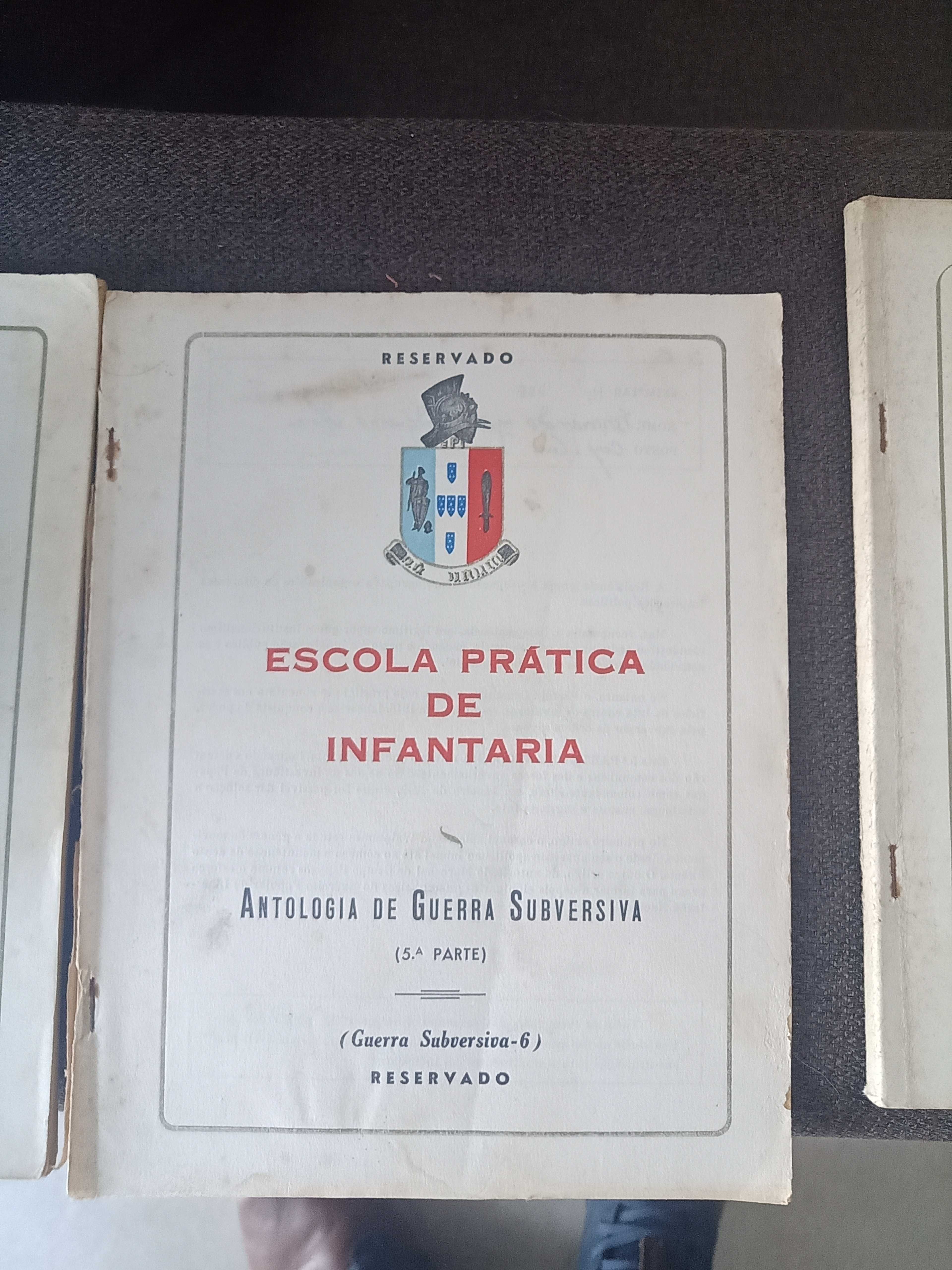 Manuais do Capitão Salgueiro maia do regimento de infantaria (curioso)