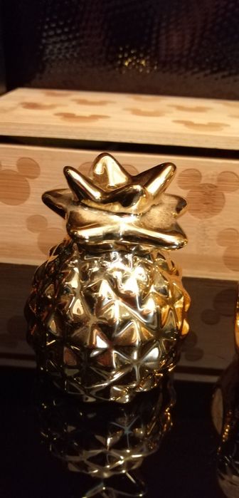 ZŁOTE pojemniki ceramiczne