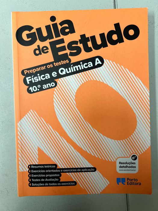 Livro Guia de Estudo Física e Química A 10º ano
