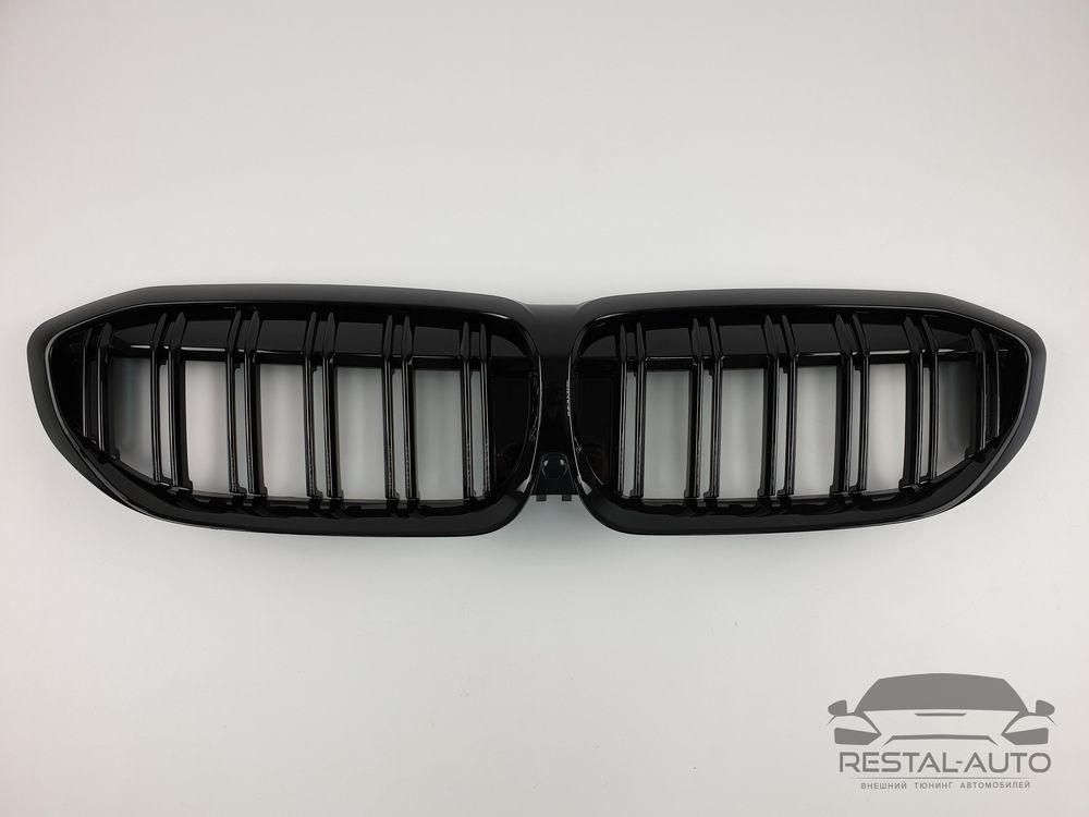 Решетка радиатора ноздри BMW 3 G20/G21 Черные  F1230987654 Е бмв г е ф