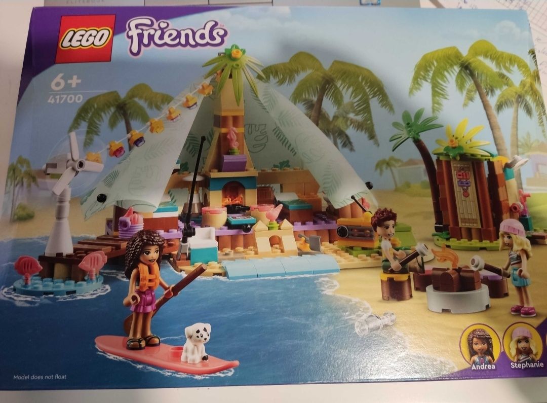 LEGO Friends - 41700 - Luksusowy kemping na plaży.