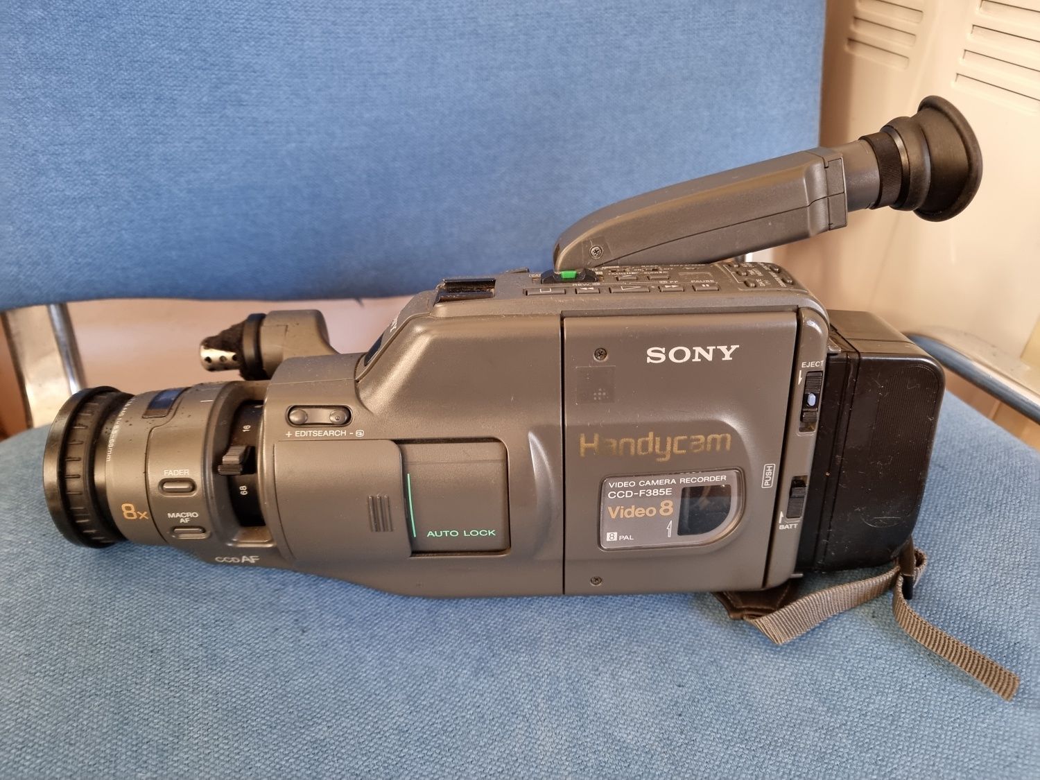 Câmara de filmar Sony de VHS