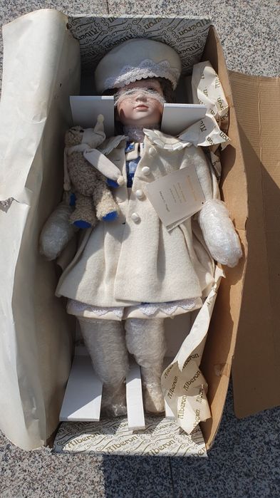 Boneca Porcelana ALBERON DOLLS
