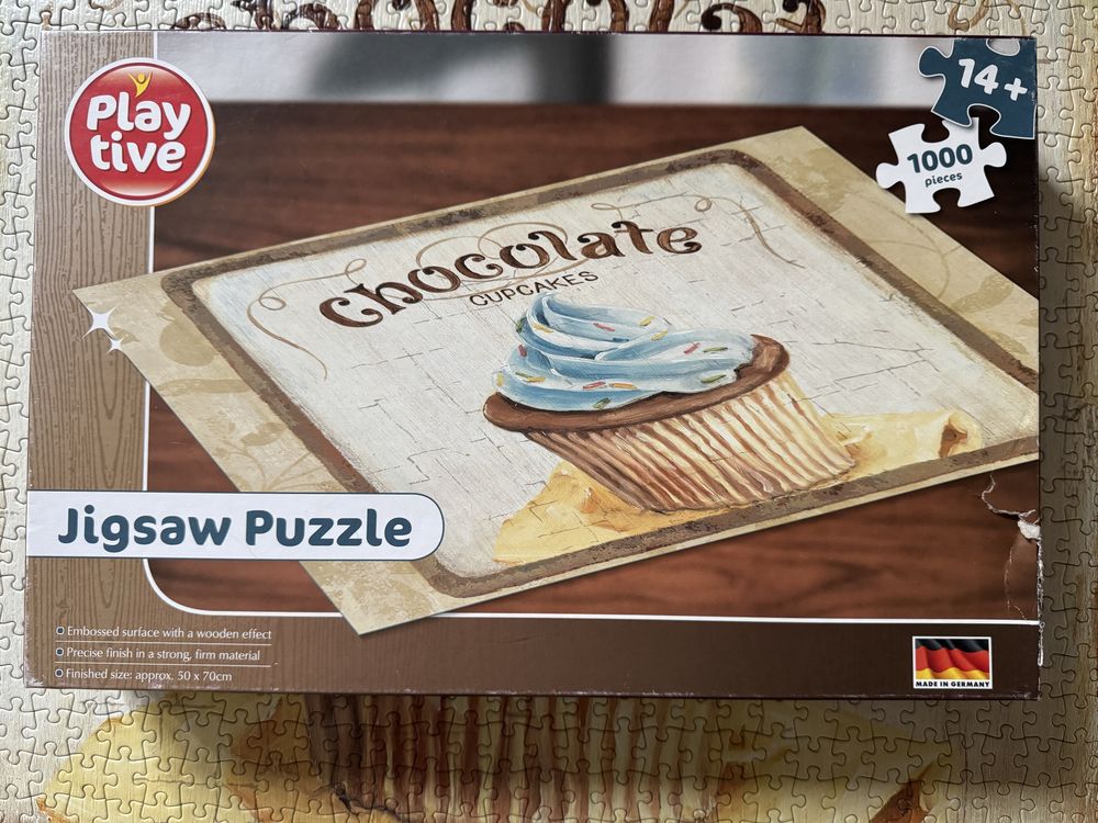 Puzzle 1000 Play tive Czekoladowa babeczka