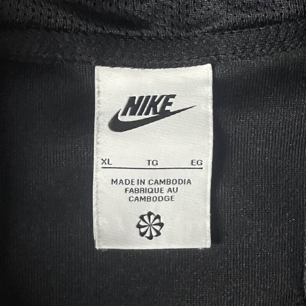 Оригинал! Nike Tech Fleece Black L-XL  теч флис / тек флис / зип худи