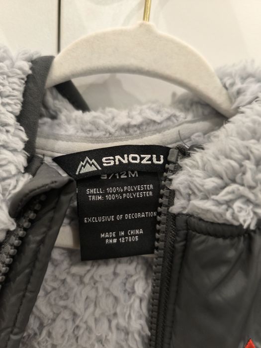 Snozu kombinezon "miś" 9/12m