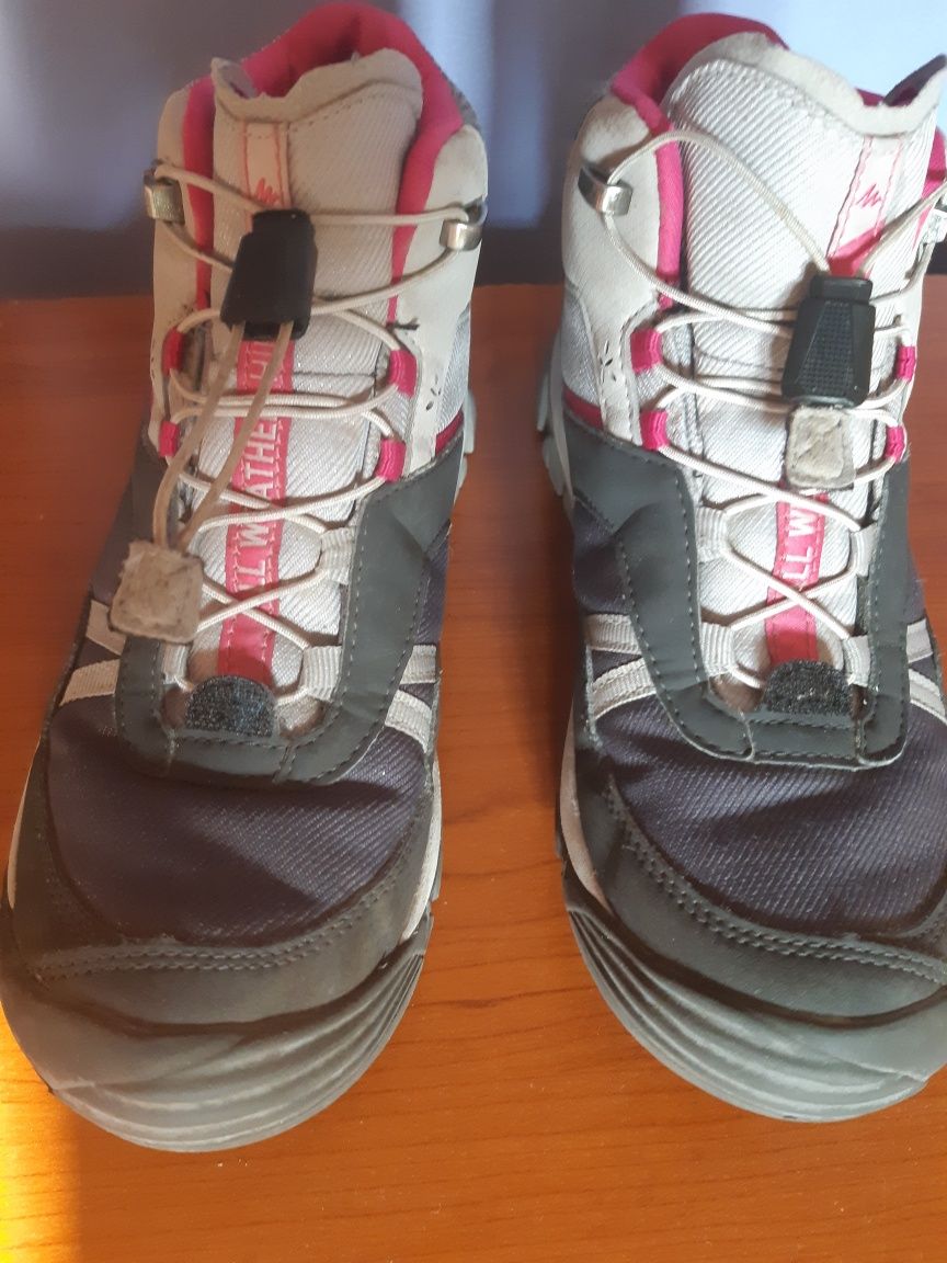 buty na każdą pogodę wodoodporne  Quechua CROSSROCK r. 35