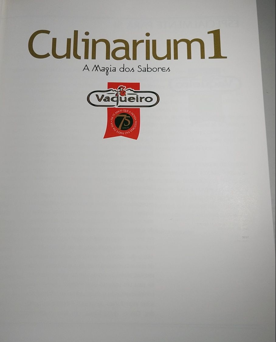 Culinarium, A Magia dos Sabores (Volumes 1 e 2)
