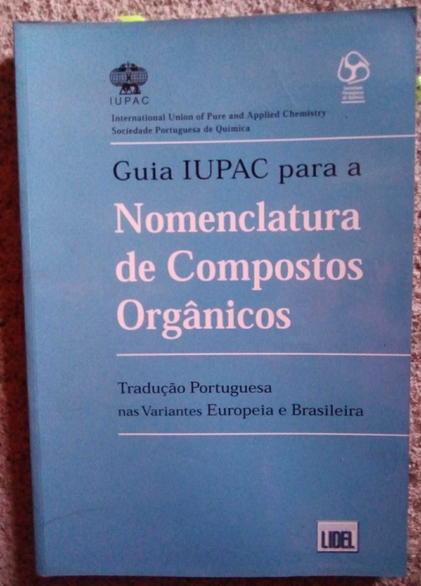 Livro "Nomenclatura de compostos orgânicos"