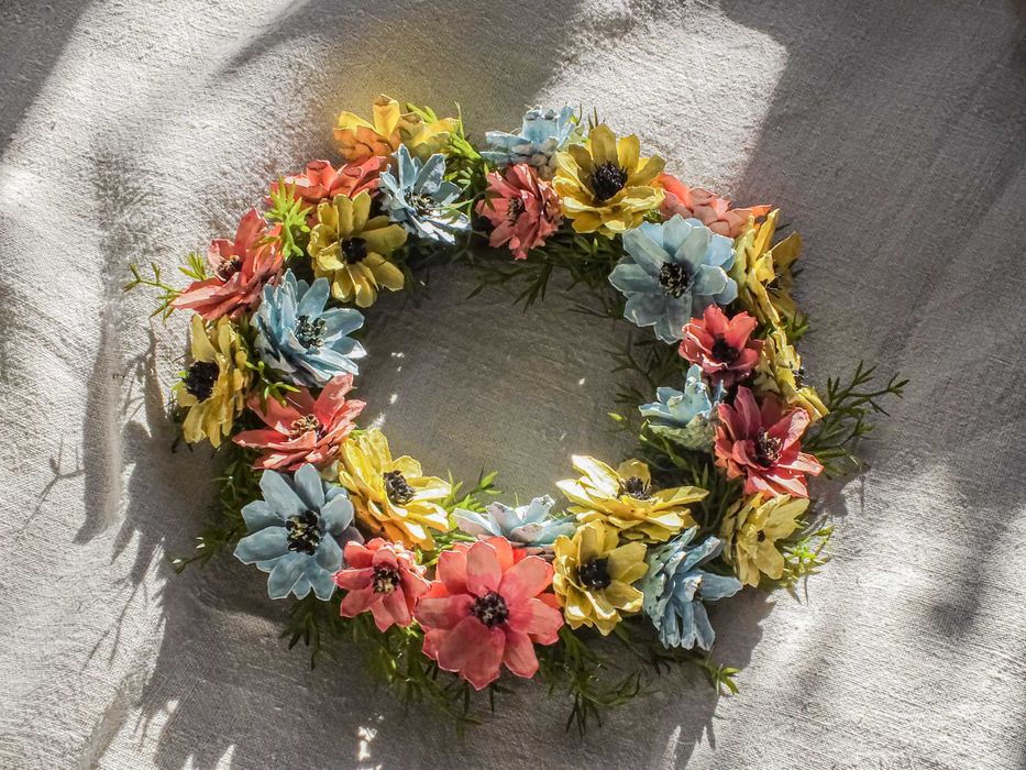 Декор для інтер’єру вінок панно на стіну персоналізований унікальний