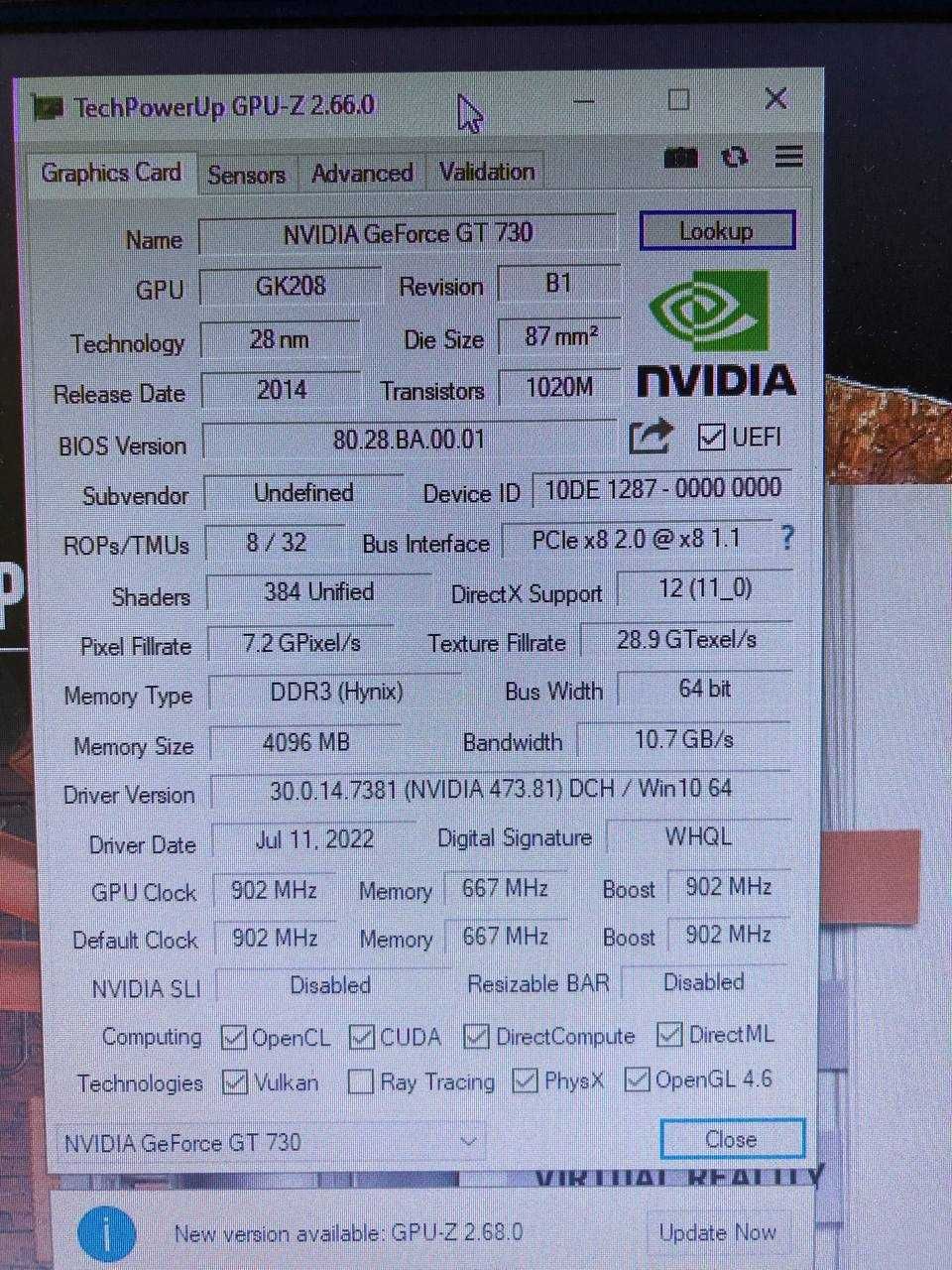 відеокарта Colorful GT 730K 4GB DDR3