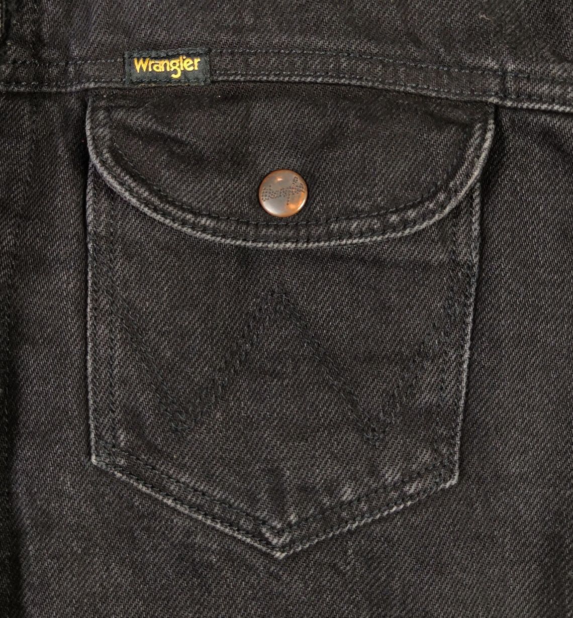Wrangler Sherpa damska kurtka jeansowa ocieplana w rozmiarze L