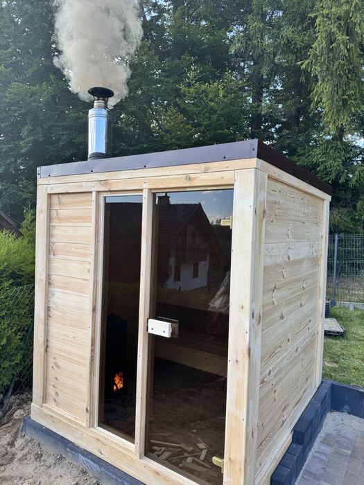SAUNA OGRODOWA sauna modułowa 200/200 szybkie terminy montaż cały kraj