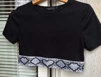 Crop top damski lasula 38