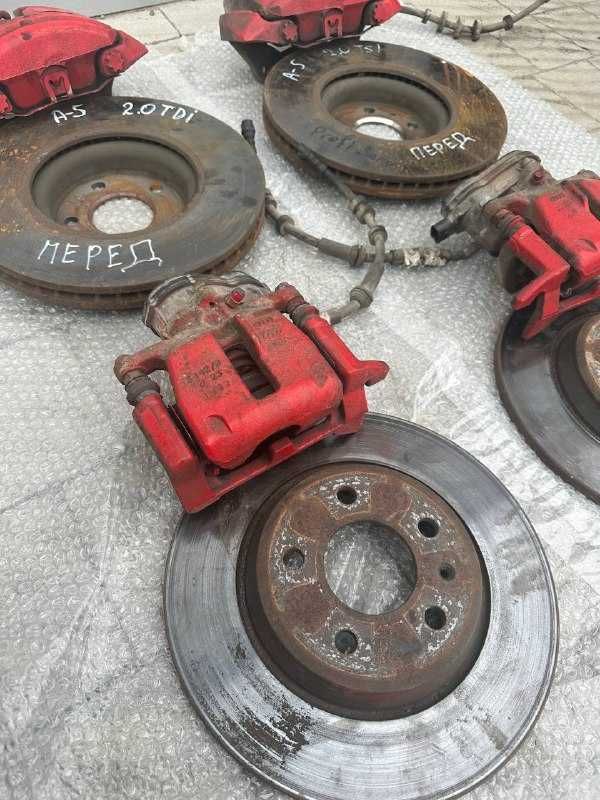 Супорти, диски 320/300мм, колодки Audi A4 A5 B8 8T