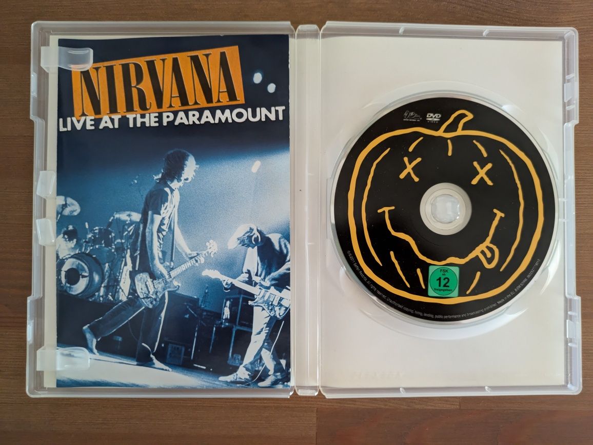 DVD " Nirvana - Live at the Paramount " 1991 (Como Novo)