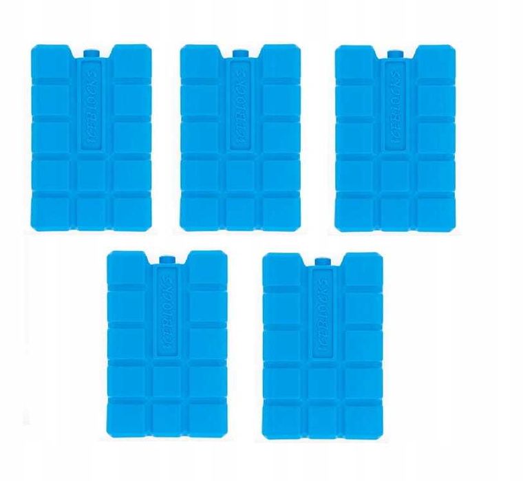 Wkłady chłodzące do lodówki turystycznej XXL 400 ml – 5 szt. WYPRZEDAŻ