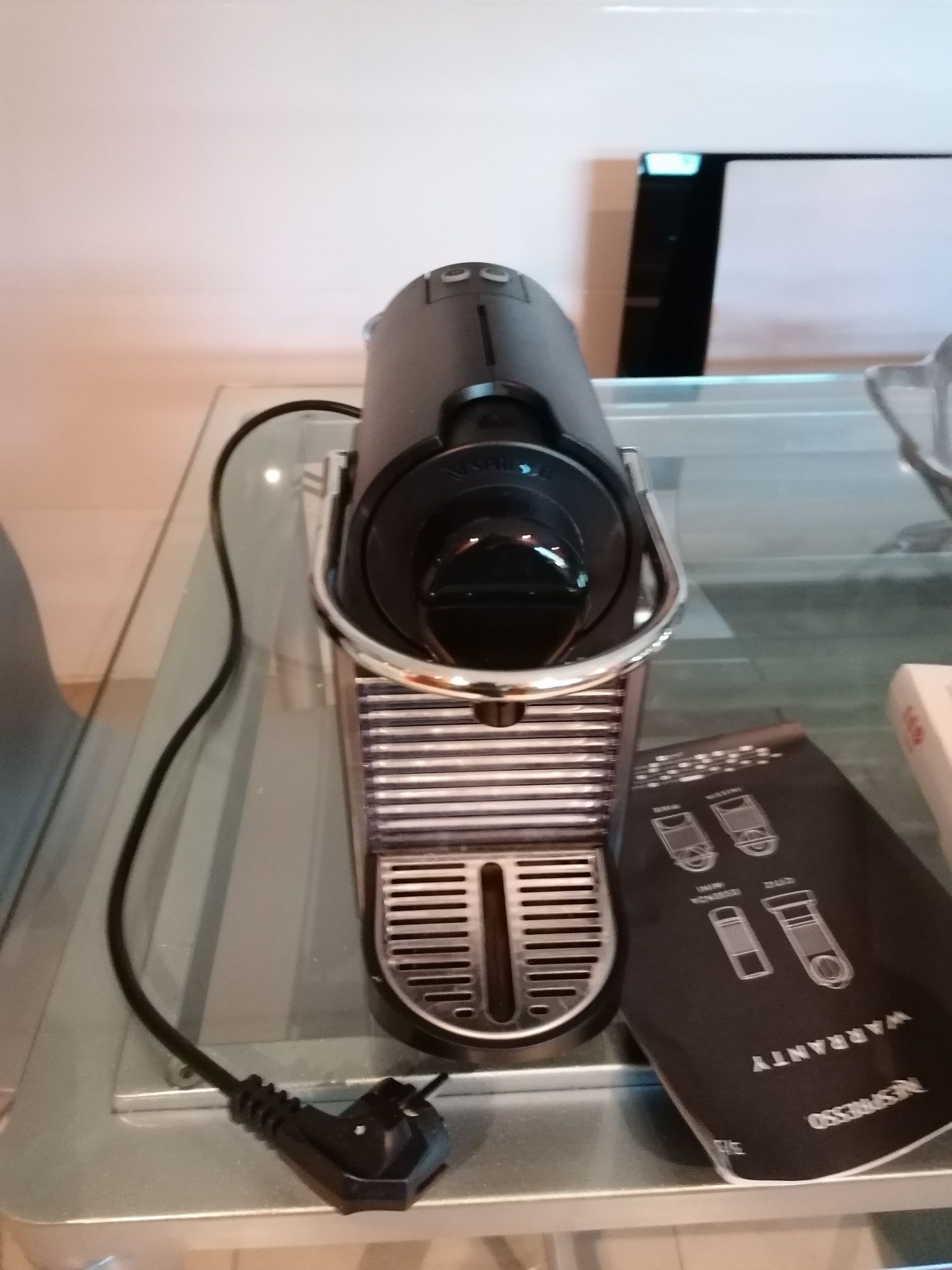Nespresso avariada com cx