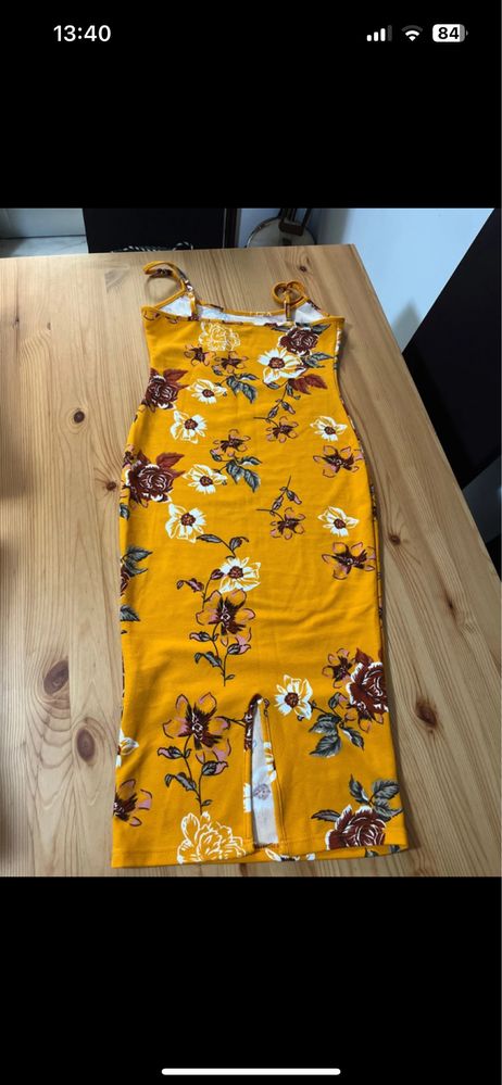 Vestido florido da shein
