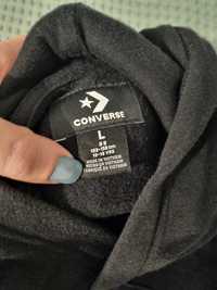 Sweater preta criança com capuz Converse All Star