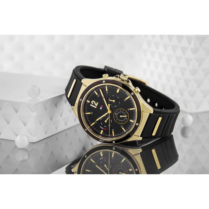 Zegarek Damski Tommy Hilfiger Eve Złoty + BOX