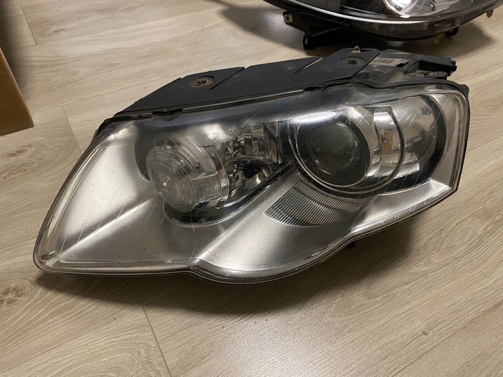 Vw passat b6 lampa lewa/prawa  przód bi xenon skrętny