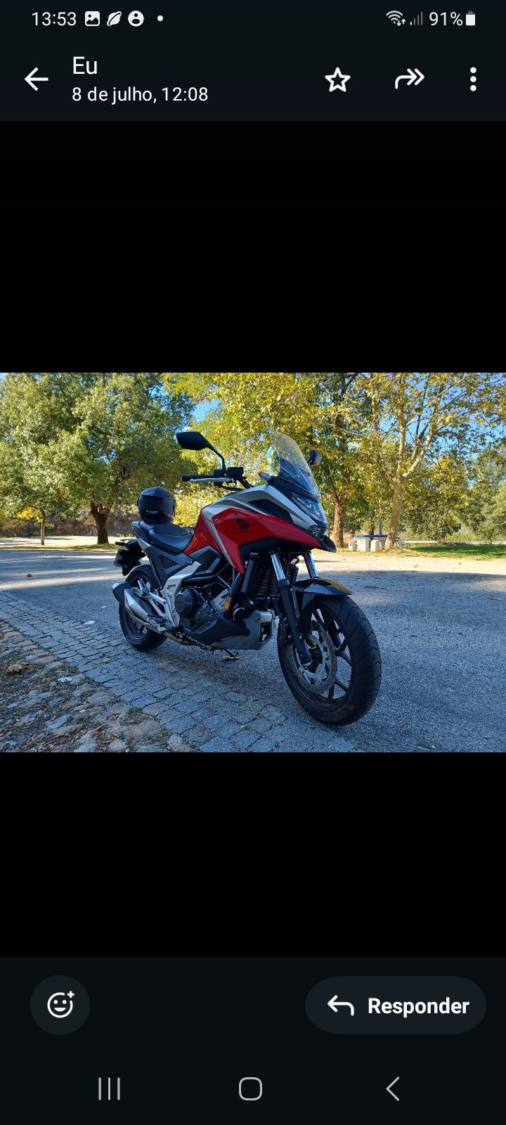 Vendo Honda 750x