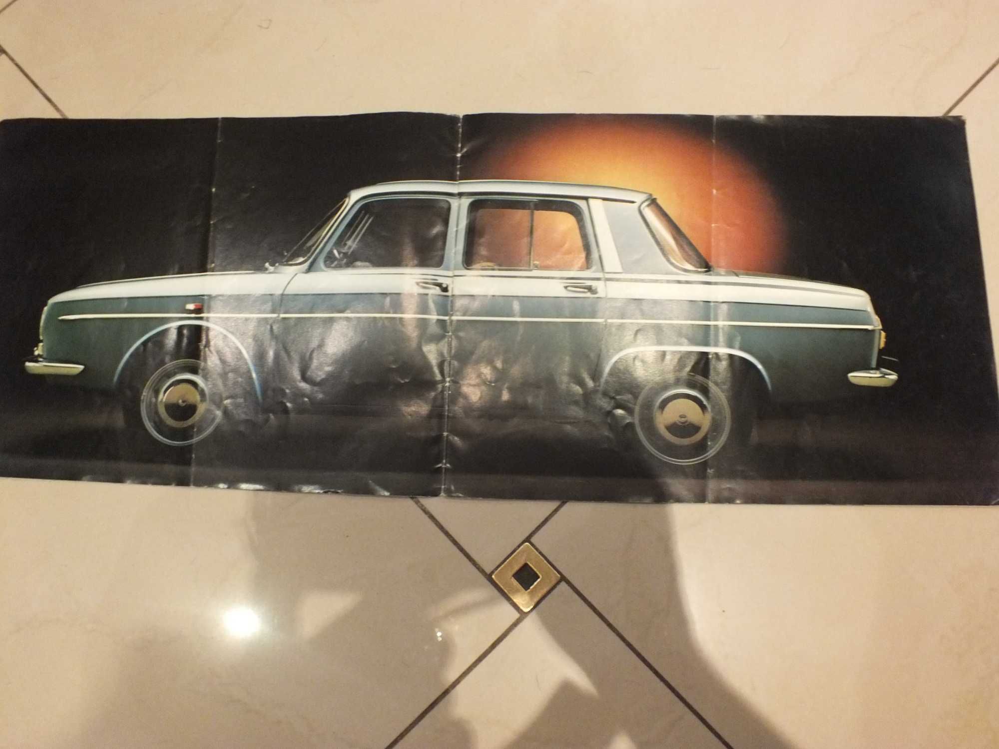 Folder Prospekt Reklamowy RENAULT 10  1968R