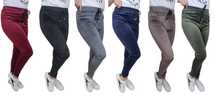 6 KOLORÓW Spodnie DRESY welurowe DRES L/XL welur