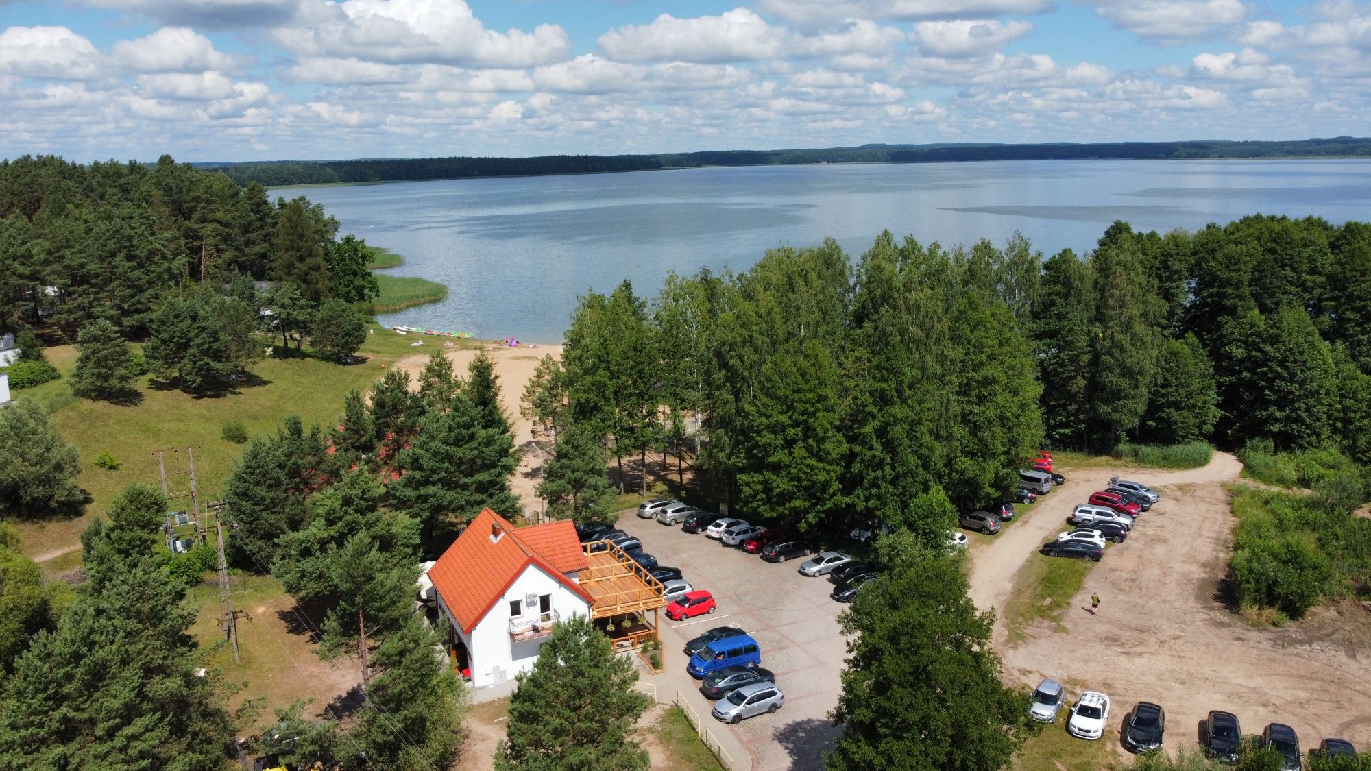 Apartamenty przy plaży, jeziorze w Kruklankach MAZURY