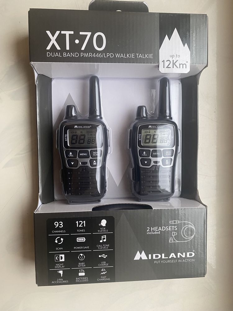 Рації Midland xt70