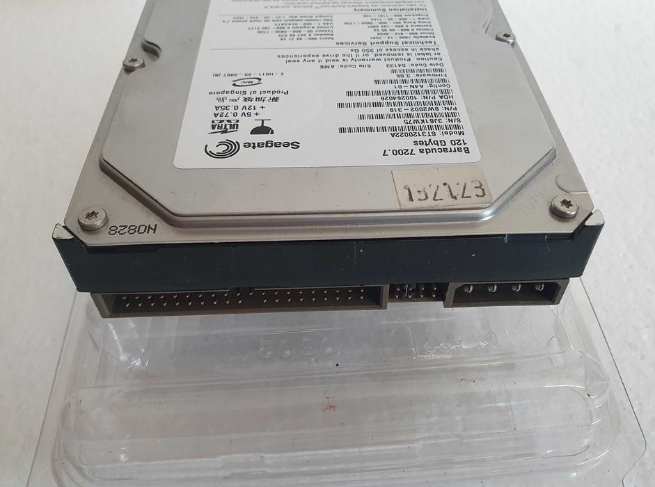 Seagate Barracuda Hard Drive, ST.3120.022A, vintage, NEW, 120GB64564387709315121